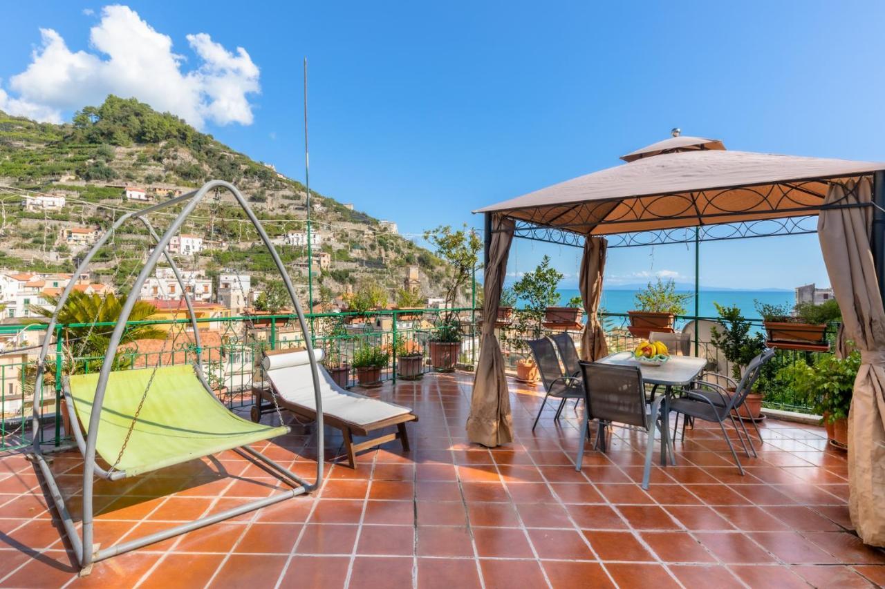 Casa Amena Lägenhet Minori Exteriör bild