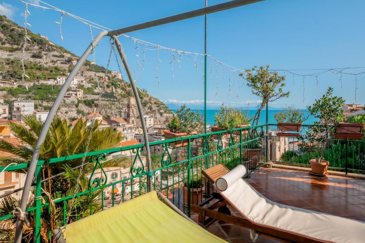 Casa Amena Lägenhet Minori Exteriör bild